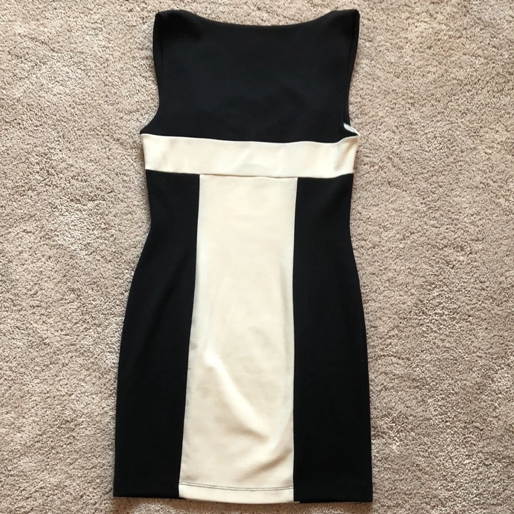 Mini Color Block Dress - Picture 5 of 6